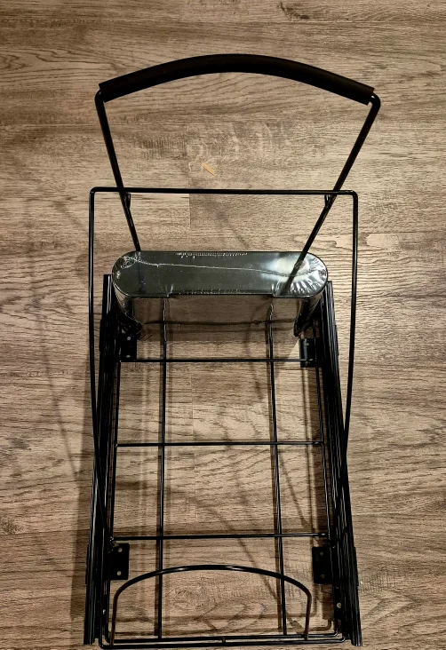 Heavy-Duty Pullout Trash Can Slider w/ Bag Holder image indicator(3)