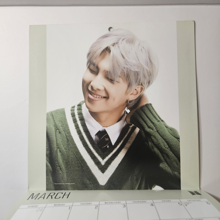 BTS 2021 Official 16-Month Calendar - photo 2