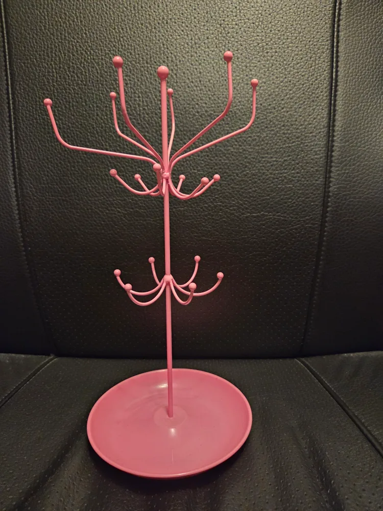 Pink Jewelry Tree Stand thumbnail
