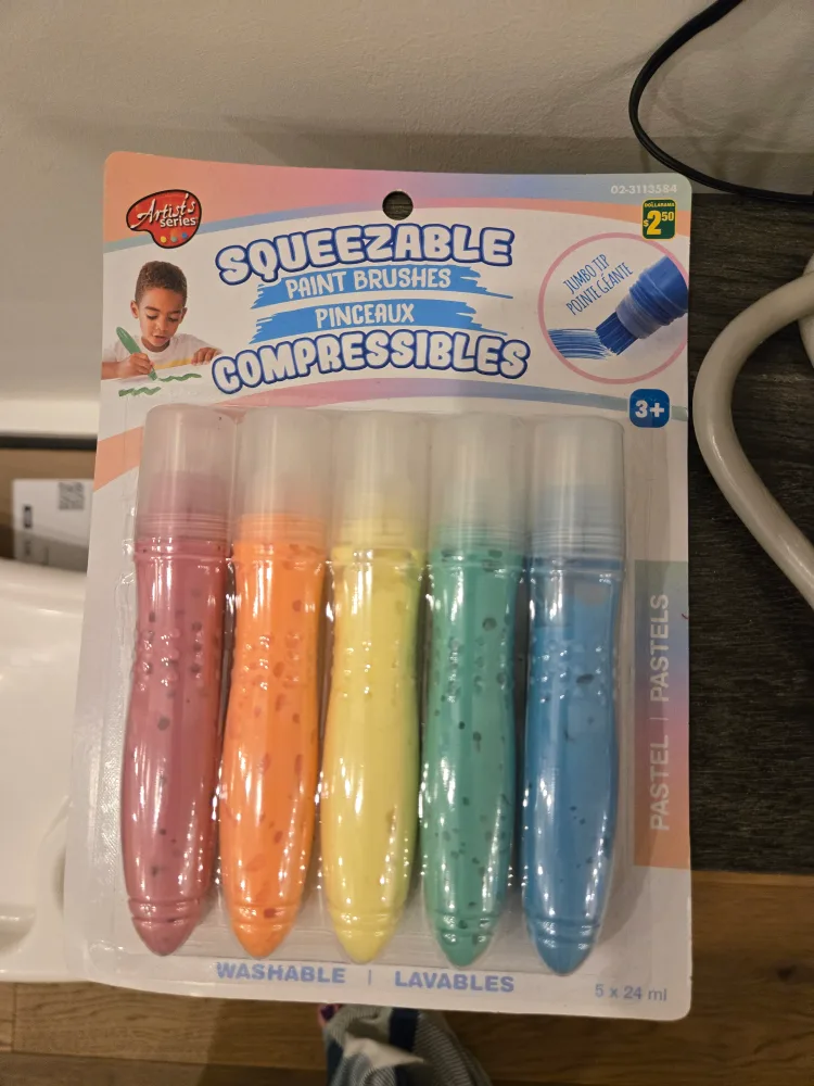 Artist's Series Squeezable Paint Brushes - New thumbnail