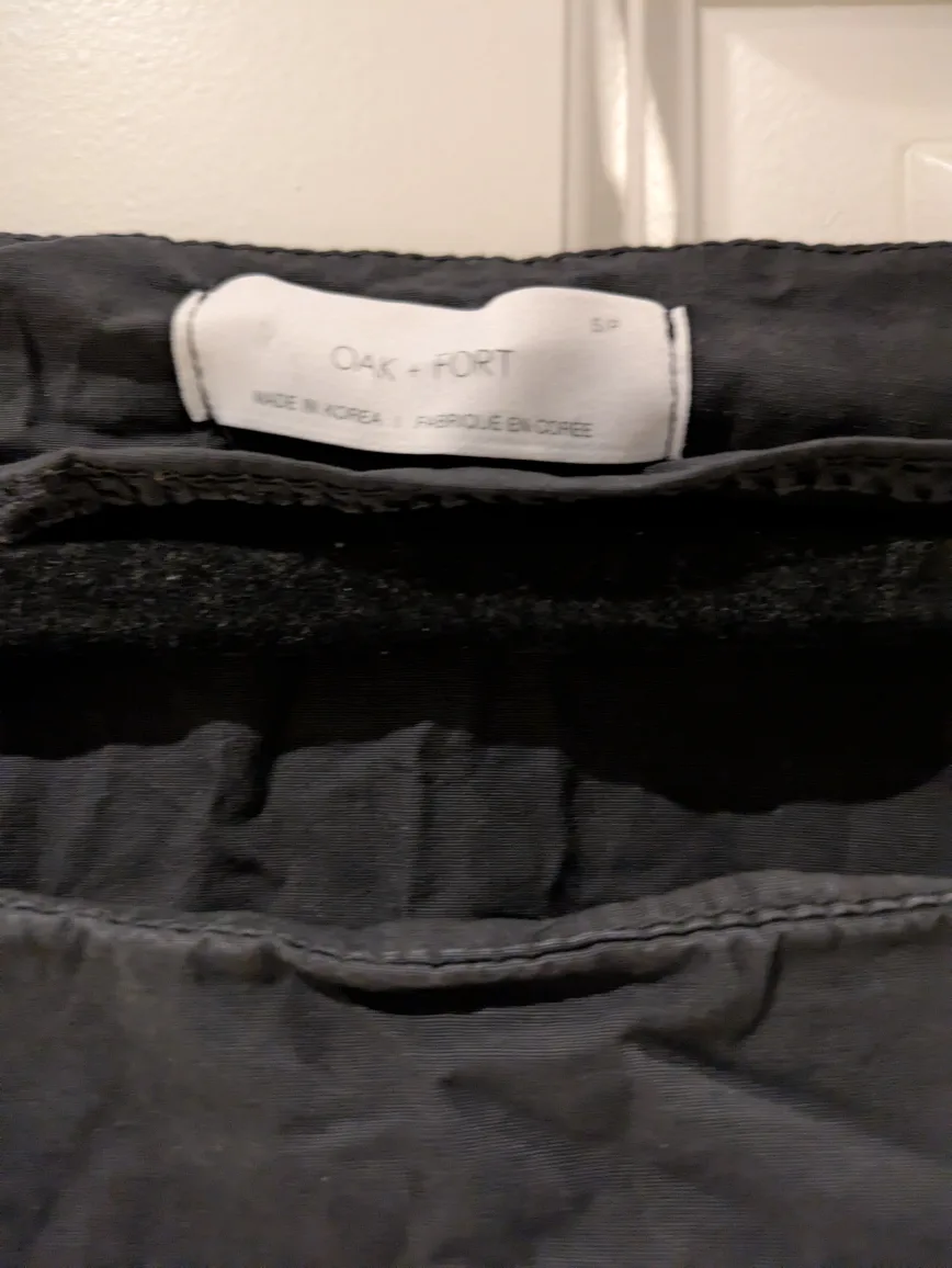 Oak + Fort Black Dress - Size S/P image indicator(2)