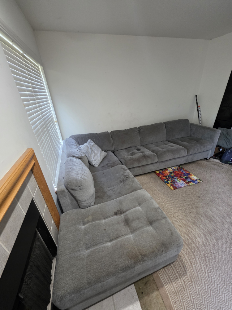 Gray Sectional Couch