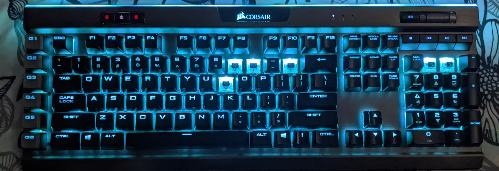 ⌨️ Corsair K95 RGB Mechanical Keyboard – $35 (Fast Sale!) 💸 thumbnail