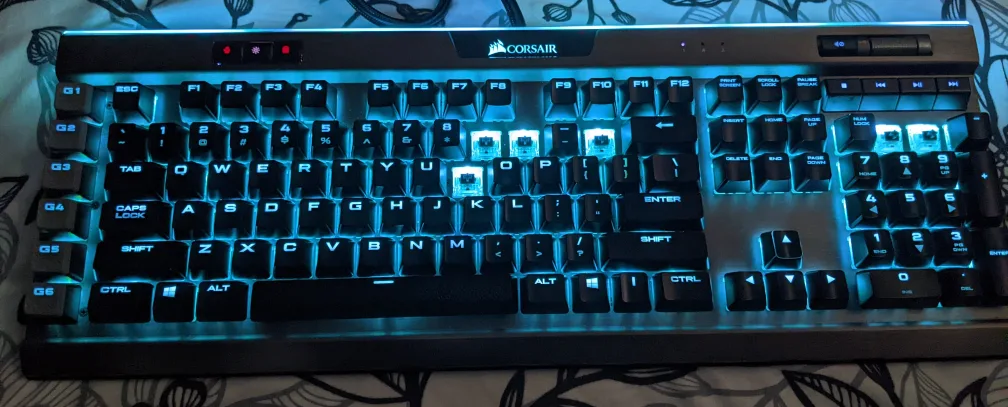 ⌨️ Corsair K95 RGB Mechanical Keyboard – $35 (Fast Sale!) 💸 image indicator(3)