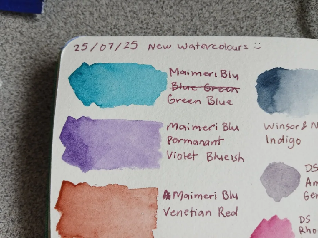 MaimeriBlu Watercolour (Perm. Violet Blueish & Green Blue) image indicator(2)