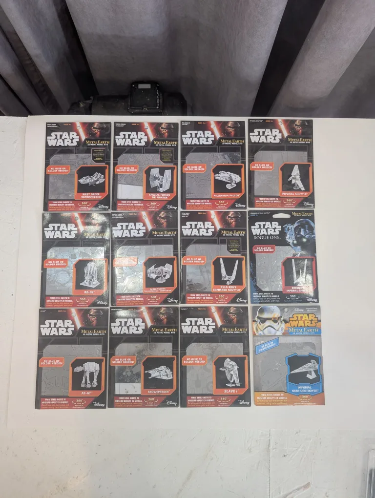 Star Wars Metal Earth 3D Model Kits - New! thumbnail