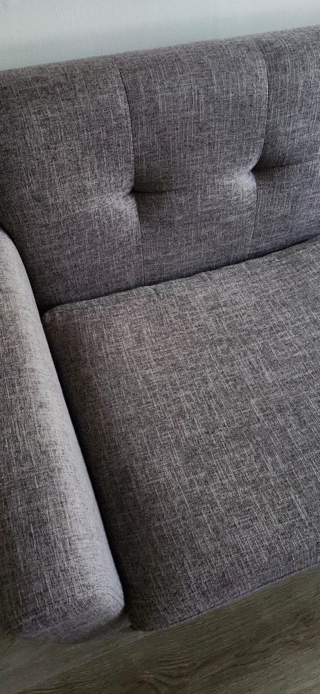 Grey Loveseat Sofa - photo 4