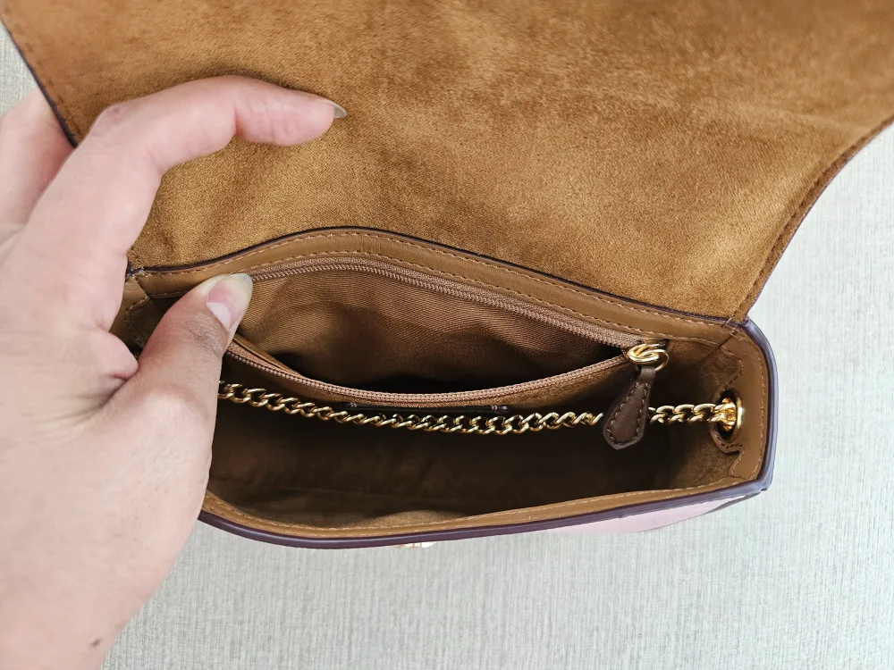 Authentic Coach Gemma Chain Crossbody - Pink image indicator(4)