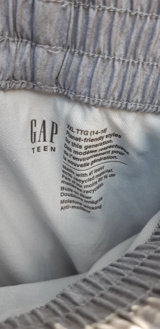 Gap Teen XXL (14-16) Grey Shorts image indicator(5)