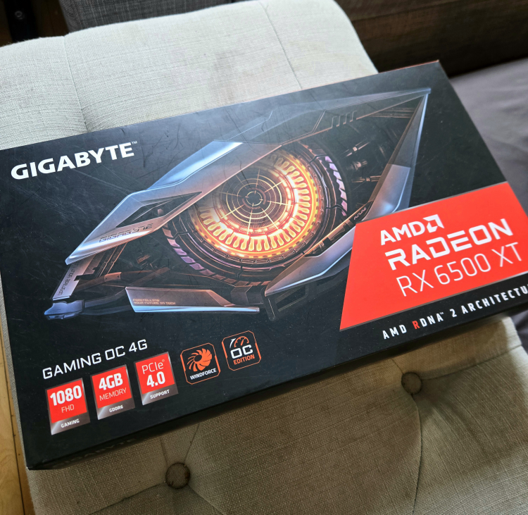 Mint RX 6500 XT Graphics Card