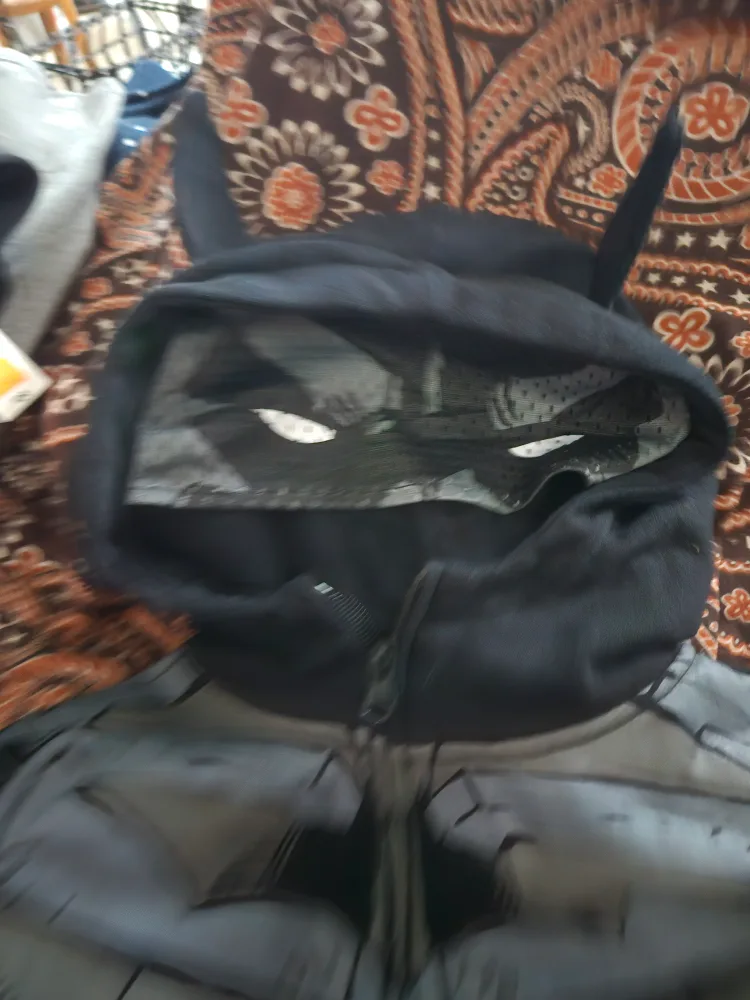 Batman Hoodie Size 10/12 thumbnail
