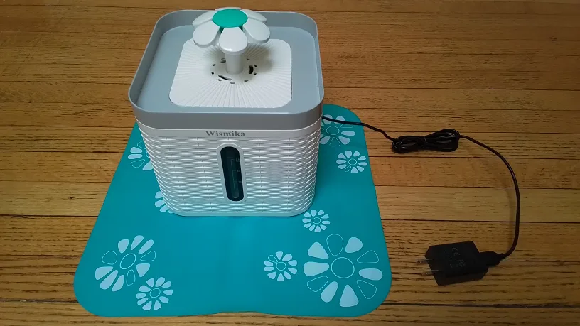 Wismika 2.5L Pet Drinking Fountain w/ Filters image indicator(3)