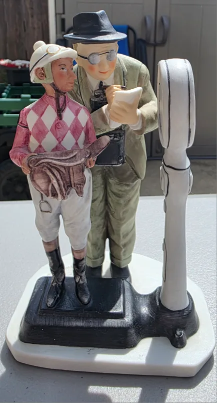Norman Rockwell “The Weigh-In” Figurine thumbnail