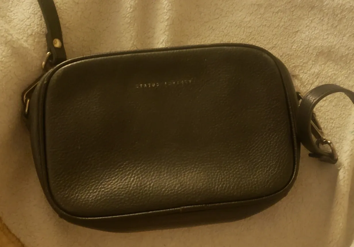 Status Anxiety Black Crossbody Bag thumbnail