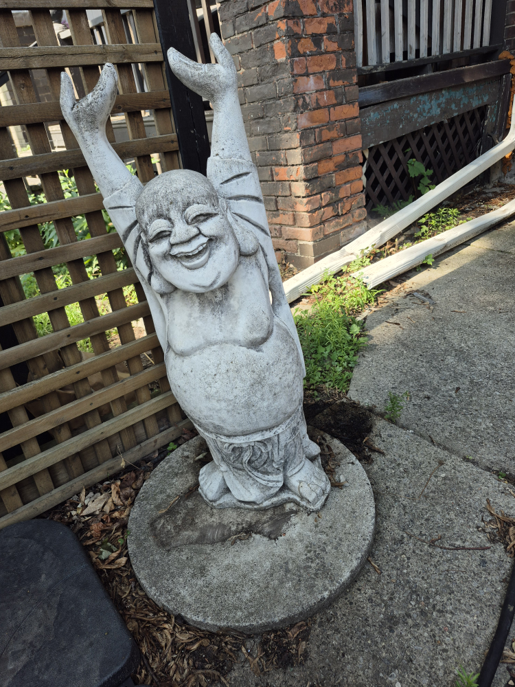 Buddha Statue Hands Up