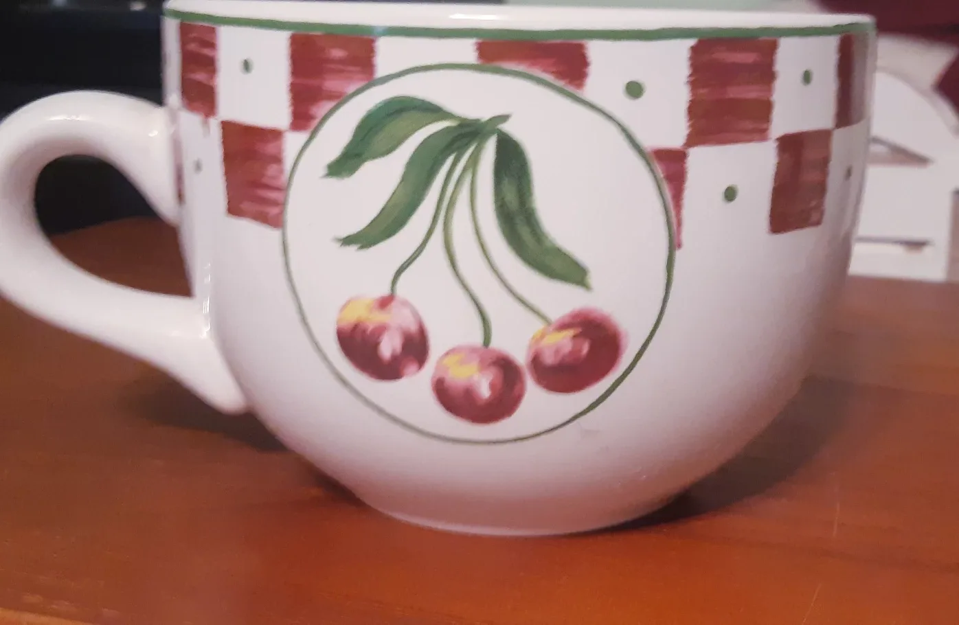 Cherry oversize Mug thumbnail