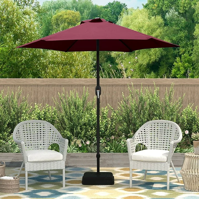 7.5 Ft Patio Umbrella - Burgundy image indicator(4)
