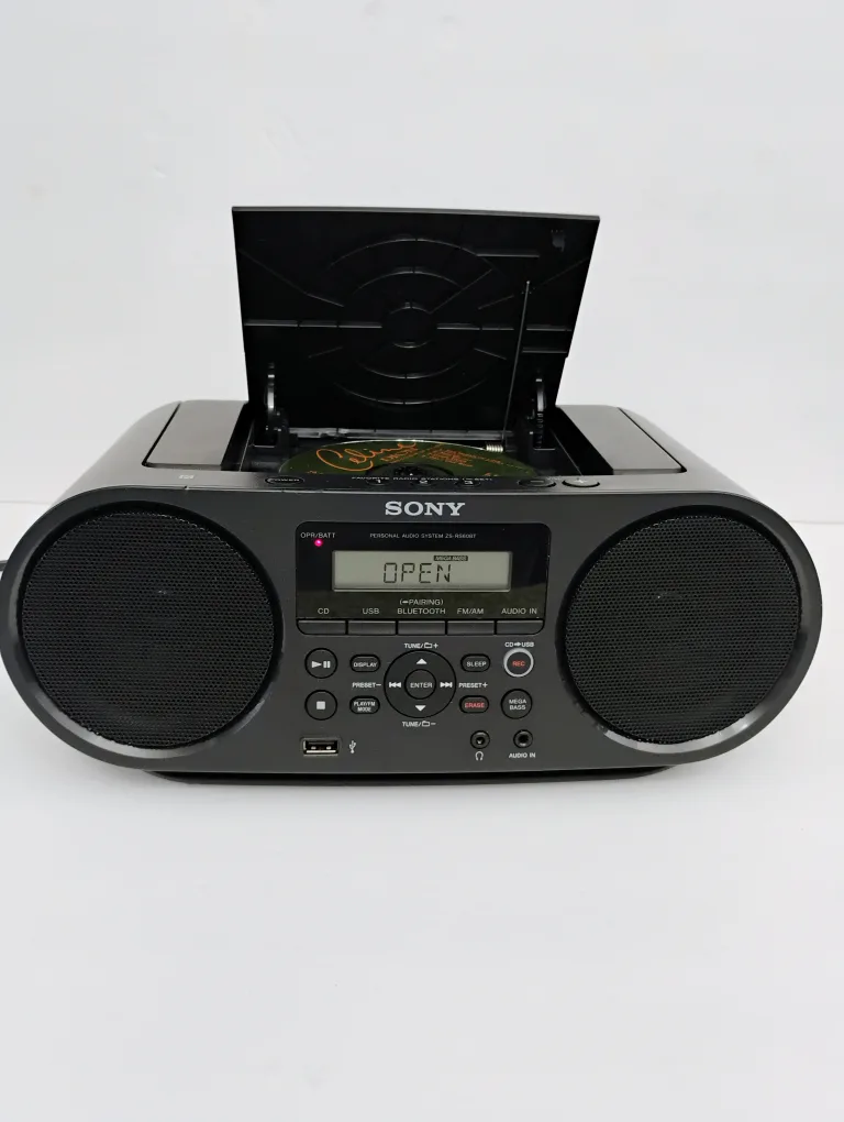 Sony ZS-RS60BT Bluetooth CD FM-AM USB Boombox. EUC image indicator(3)