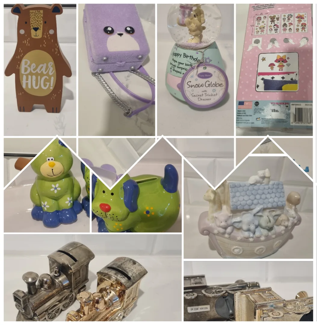 Bundle of Home Decor, Figurines & piggy banks thumbnail