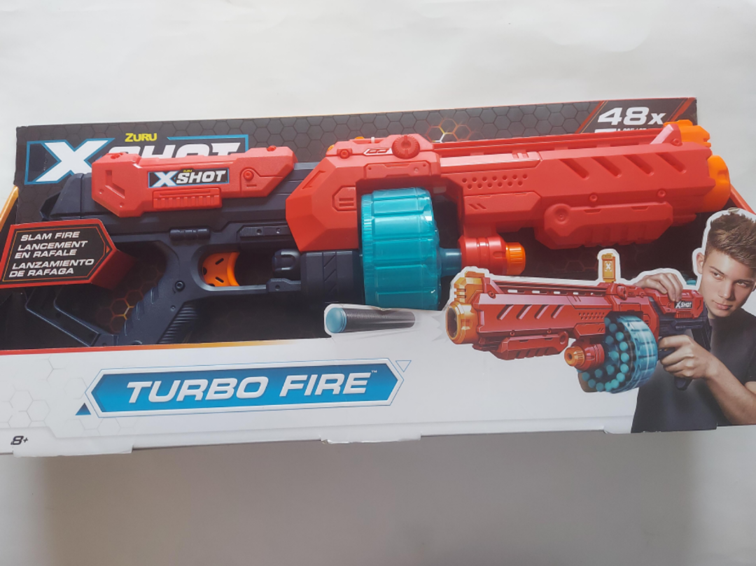Zuru X-Shot Turbo Fire Dart Blaster - New in Box!