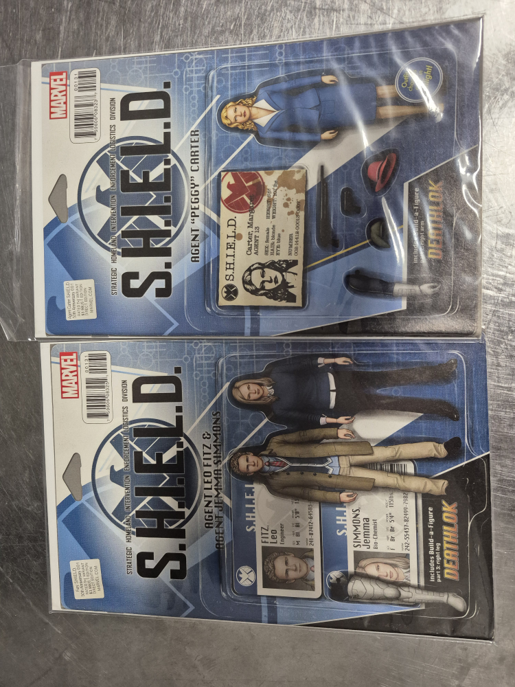 Marvel S.H.I.E.L.D. Action Figures comics