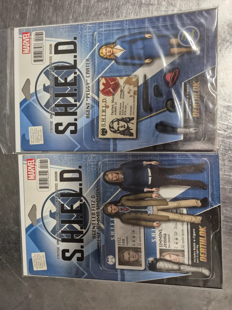 Marvel S.H.I.E.L.D. Action Figures: Agent Carter & Fitz-Simmons thumbnail