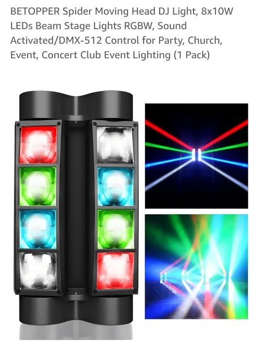 Moving Head DJ Party Light image indicator(2)
