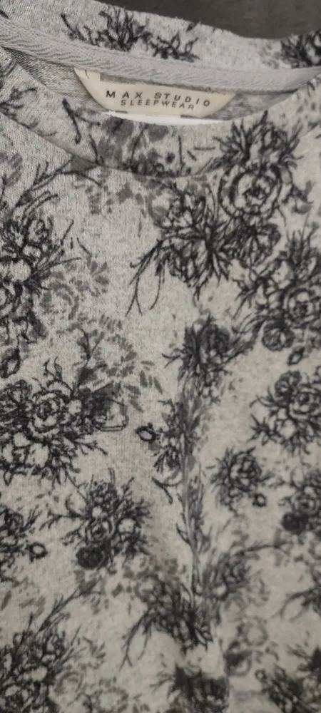 Max Studio Sleepwear Floral Top thumbnail