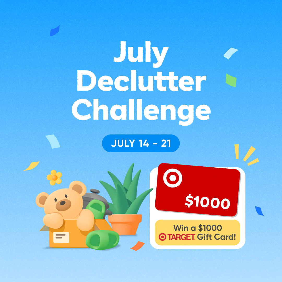 July Declutter Challenge 🥕
