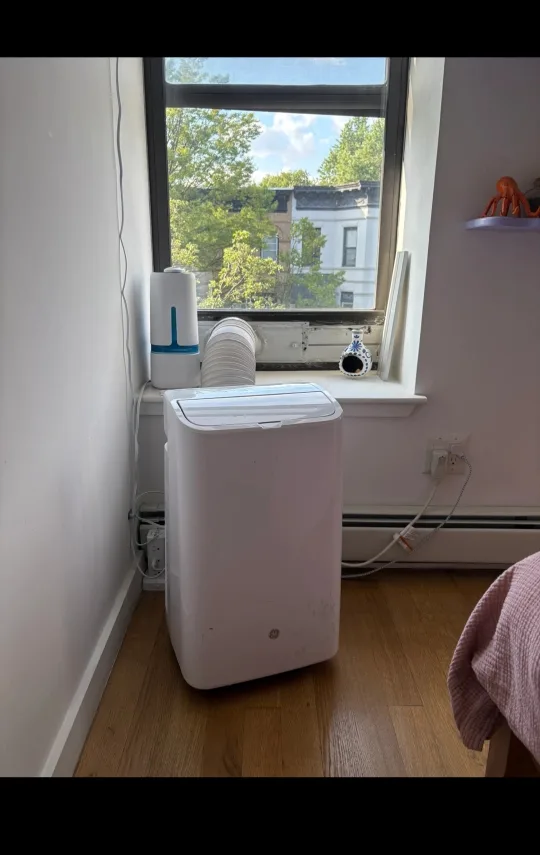 (Free Delivery)GE Portable Air Conditioner - White thumbnail