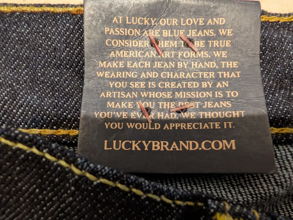 New Lucky Brand Lil Maggie Jeans - Size 18/34 image indicator(7)