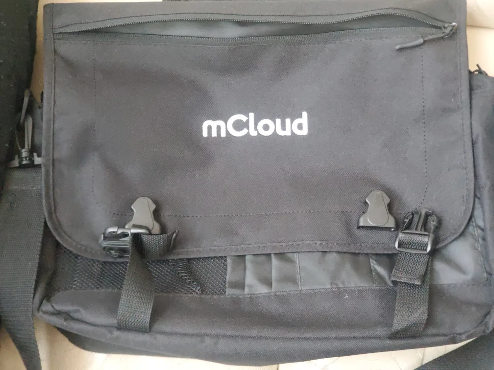 free air pods..laptop/shoulder bag...and bicycle seat. thumbnail
