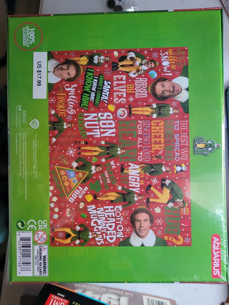 Elf 1000 Piece Jigsaw Puzzle - Aquarius thumbnail