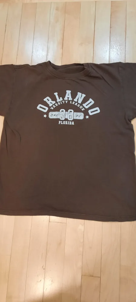 Orlando Varsity League Brown T-Shirt thumbnail