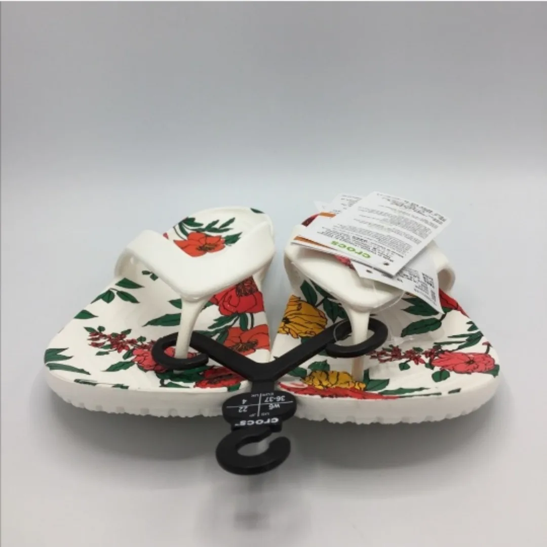 Crocs Kadee II Floral Flip Flops image indicator(8)