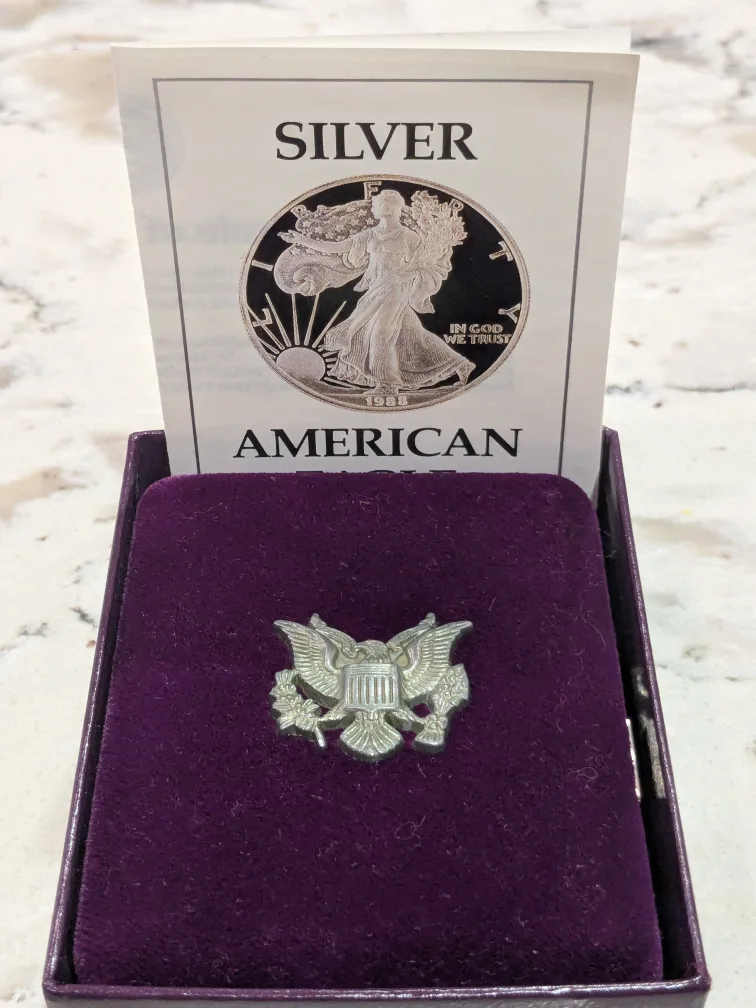 American Eagle 1988 -S One Ounce Proof Silver Bullion Coin image indicator(3)