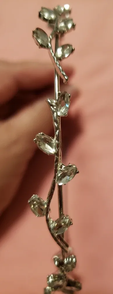 Silver Rhinestone Headband thumbnail