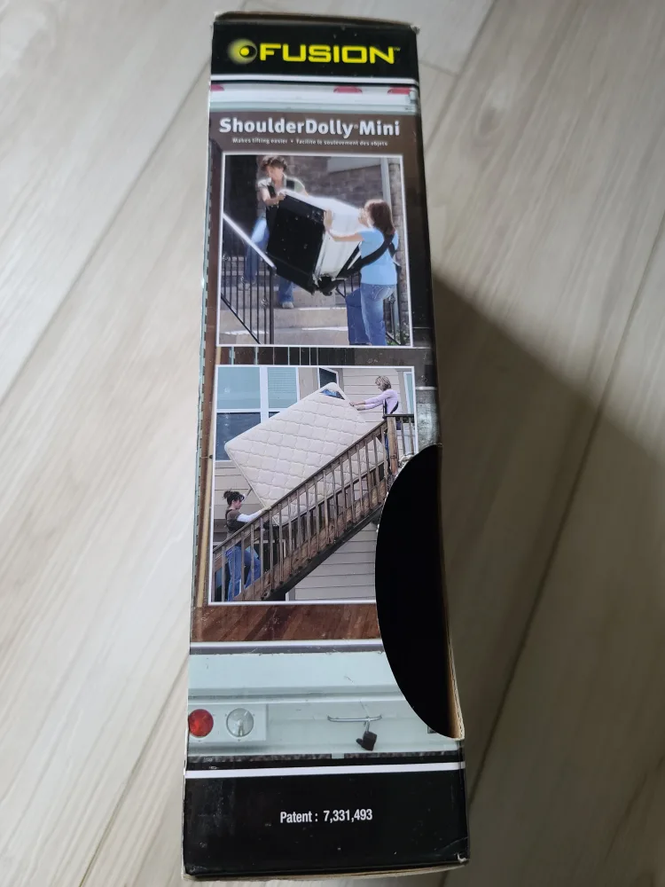 Fusion ShoulderDolly Mini Moving Straps - New in Box! thumbnail