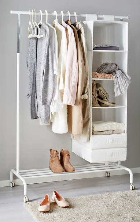 IKEA RIGGA Clothes Rack - White - photo 2