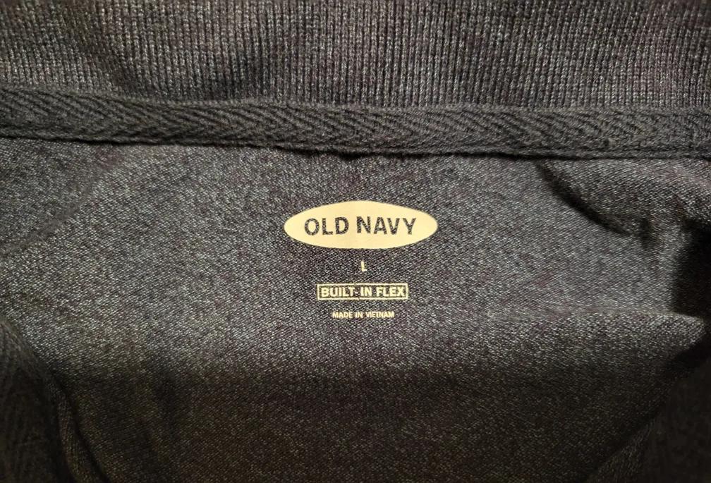 Old Navy Blue Polo Shirt - Size L (0366) image indicator(3)