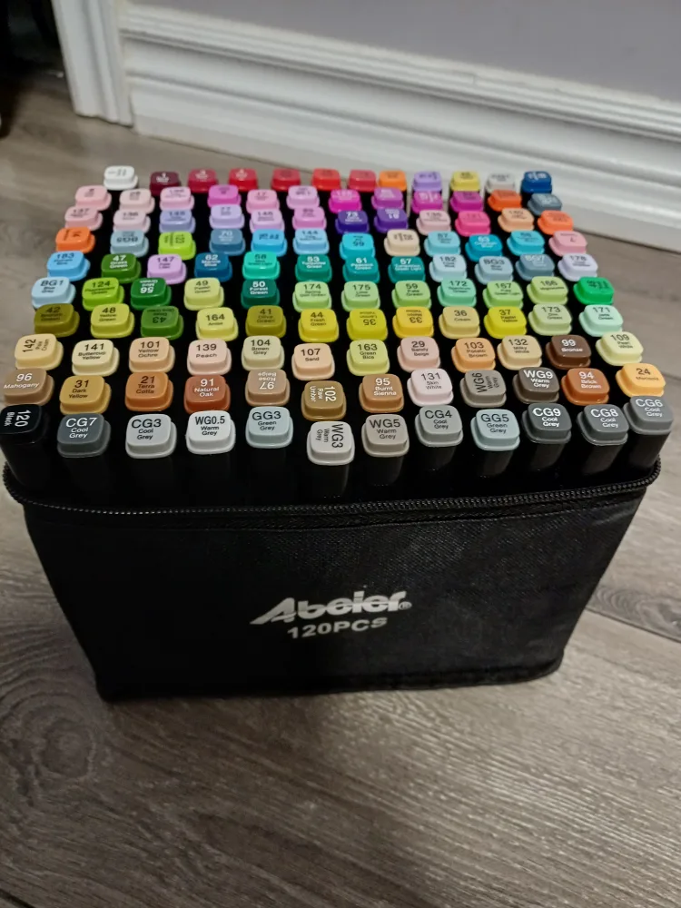 Abelieer 120pcs Marker Set image indicator(8)