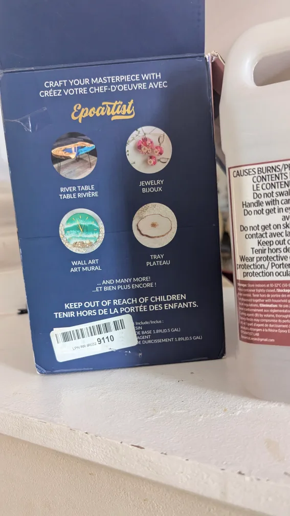 2 Epoartist Crystal Clear Epoxy Resin Kit 🇨🇦 image indicator(7)