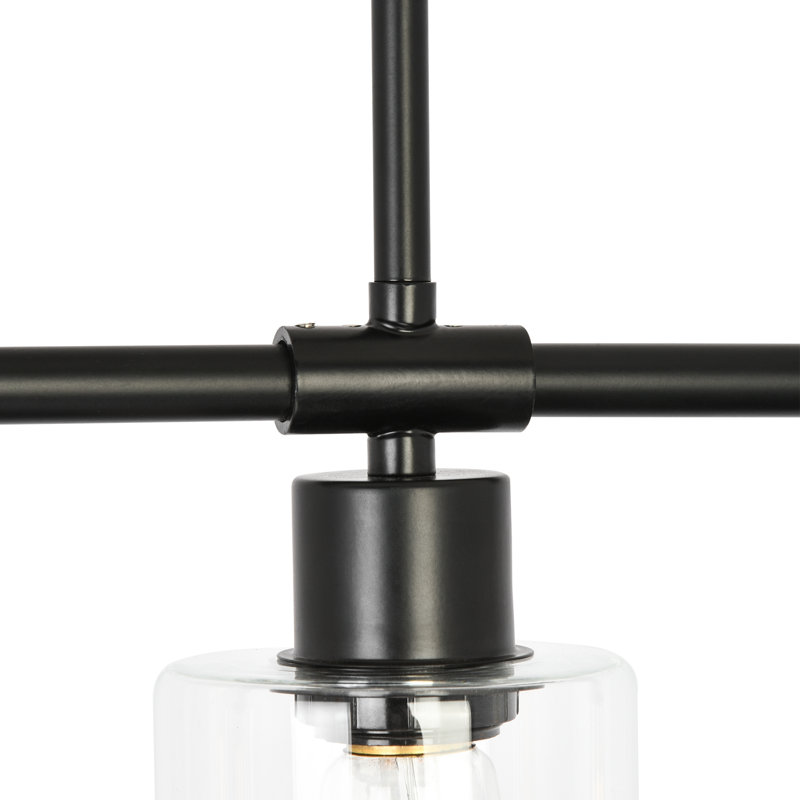 Black 4-Light Island Pendant Lighting - photo 2