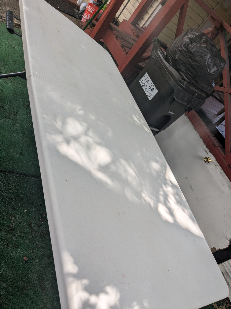 Folding Table - White