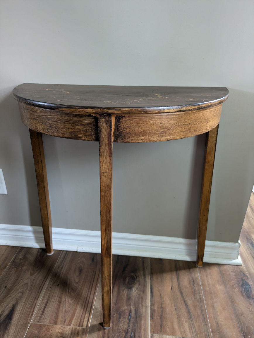 Half-Moon Console Table
