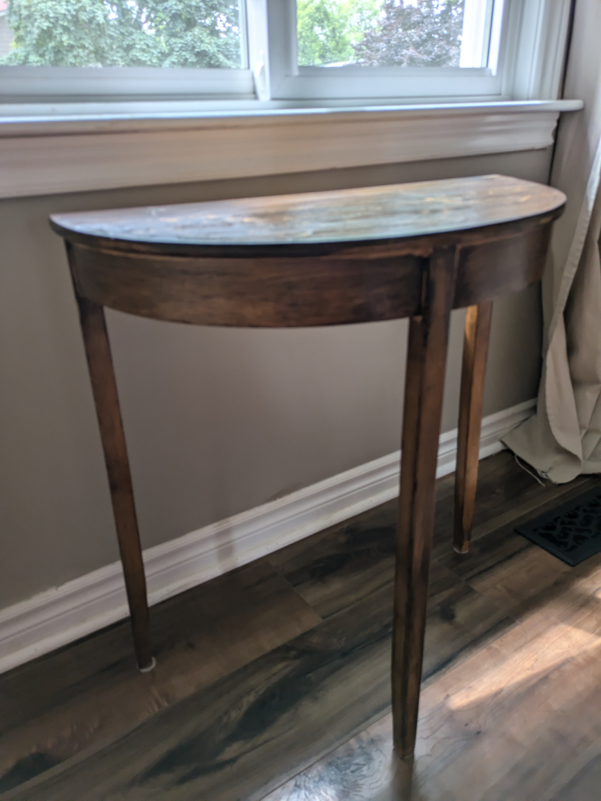 Half-Moon Console Table - photo 3