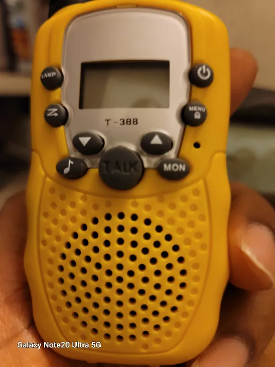 Yellow T-388 Walkie Talkie thumbnail