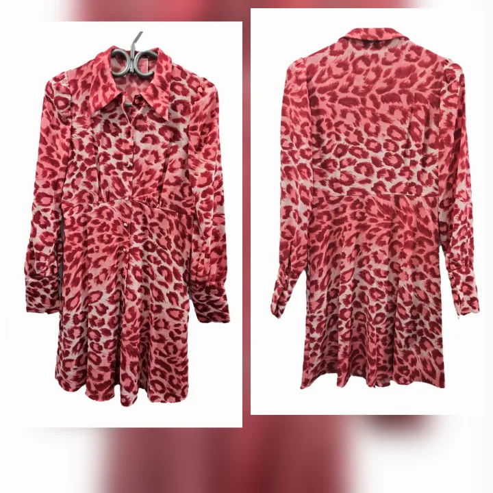 Kate Spade Panthera Shirt Dress Size 2 image indicator(6)