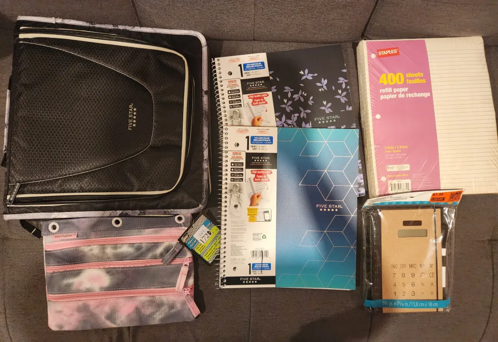 School supplies thumbnail