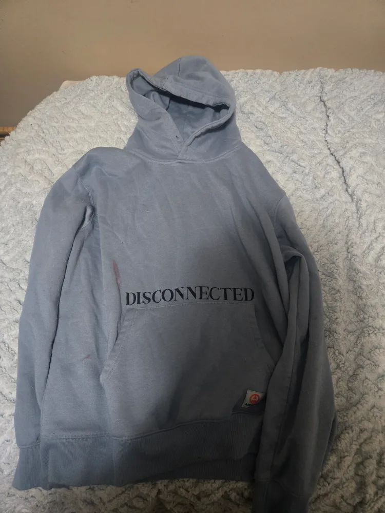 Disconnected Blue Hoodie thumbnail